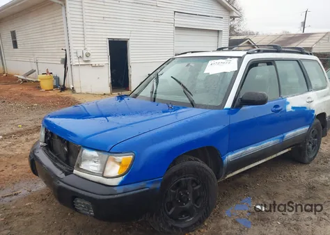 2000 Subaru Forester L from USA, damaged, VIN JF1SF6356YH724568